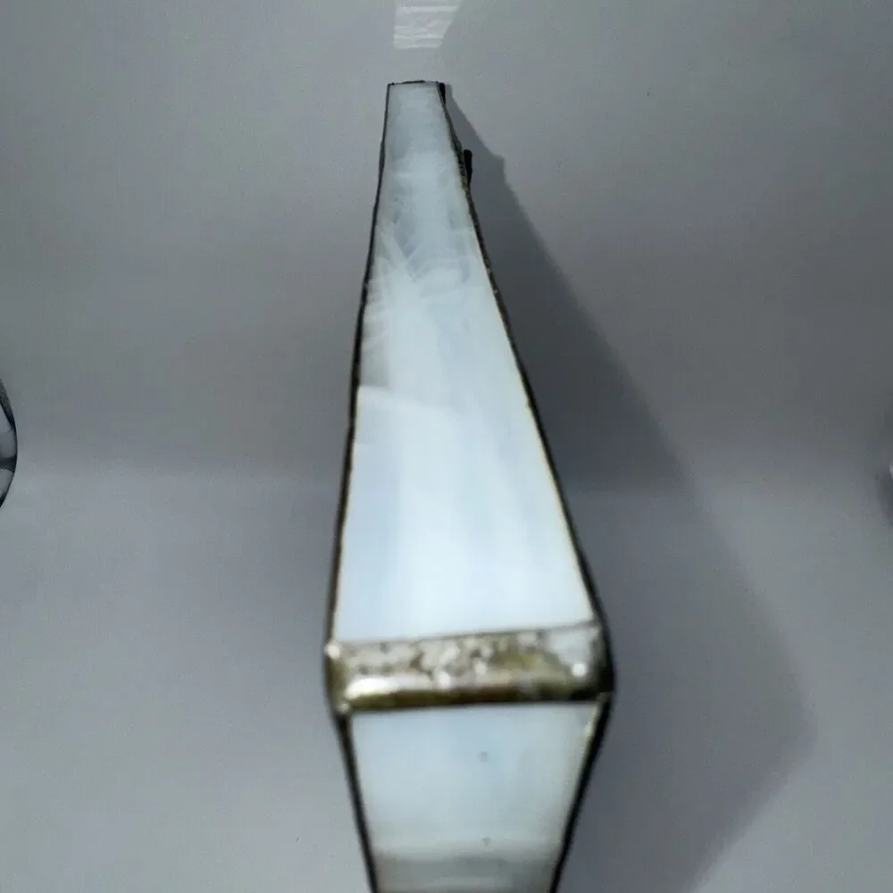 Handmade‎ Stained Glass Square Vanity Mirror Tray 10x10